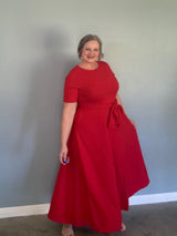 Red Statement Dress - Plus-Size Women's Clothes online | Dresses, tops, bottoms & more - Et Tu Boutique